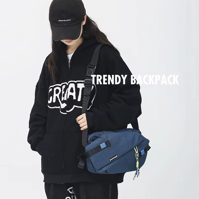 High Quality Nylon Panelled Waist Packs 2026 New Brand Unisex Chest Pack Casual Outdoor Travel Crossbody Bag Men Wasit Belt Bags
