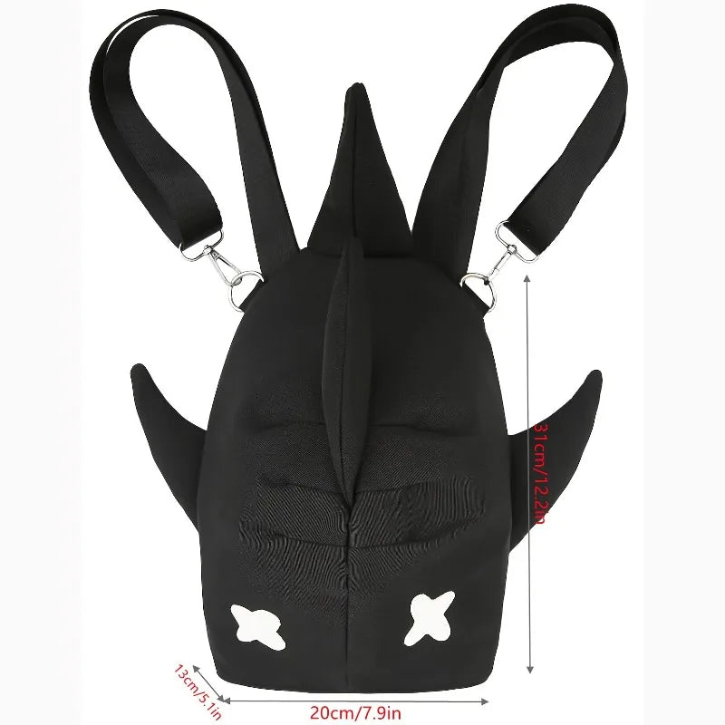 Japanese New Shark Backpack, Versatile Large Capacity Backpack for Couples, Men'S Casual Travel Trend Shoulder Bags